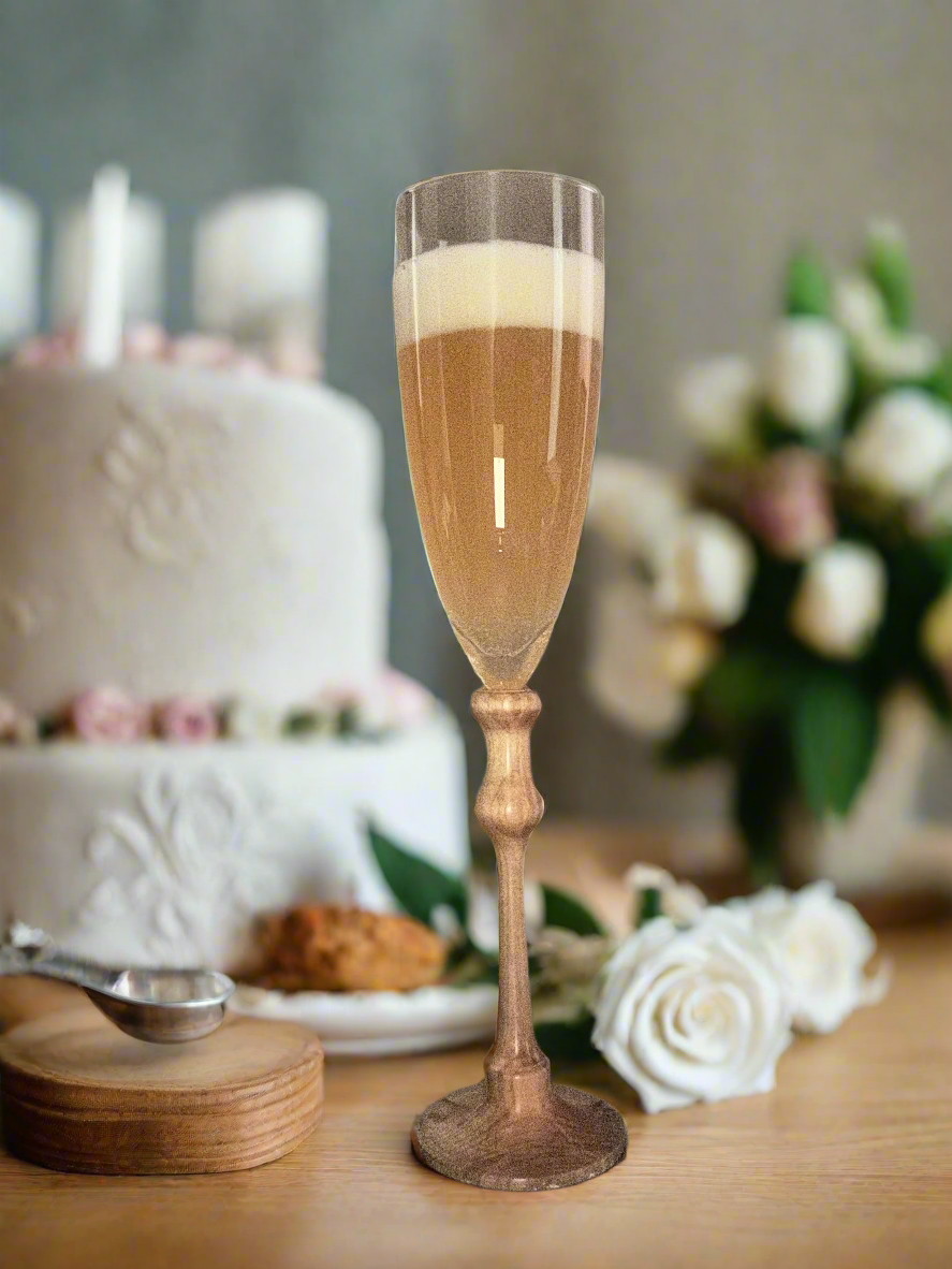 Champagne Flute - Marten Custom woodcraft LLC